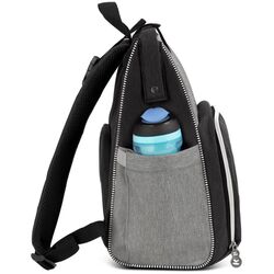 Geanta pentru mamici KinderKraft Molly (Black/Grey) Thumb