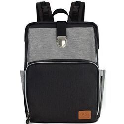 Geanta pentru mamici KinderKraft Molly (Black/Grey)