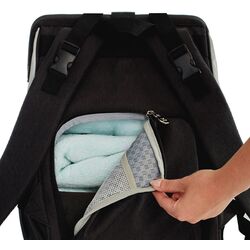 Geanta pentru mamici KinderKraft Molly (Black/Grey) Thumb