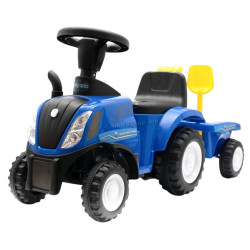 Толокар Baby Mix Tractor With Trailer (Blue)