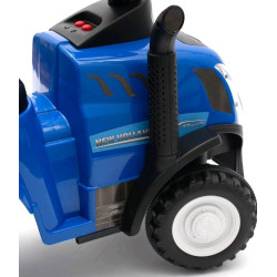Tolocar Baby Mix Tractor With Trailer (Blue) Thumb