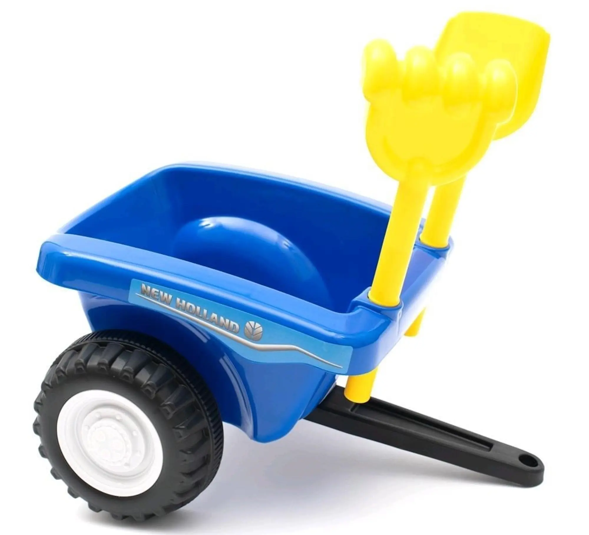 Tolocar Baby Mix Tractor With Trailer (Blue)