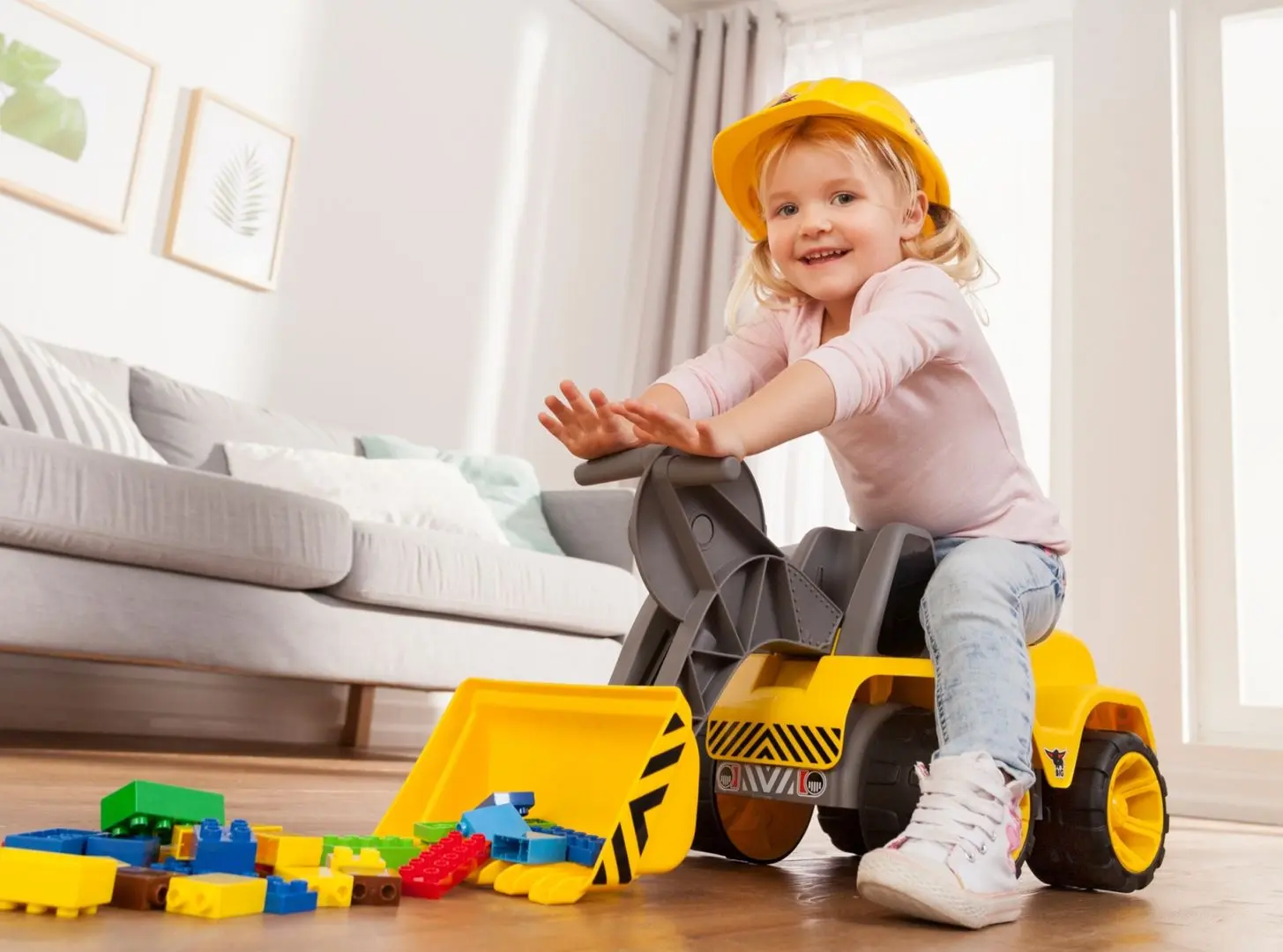 Толокар Big 55813 (Yellow) - 4