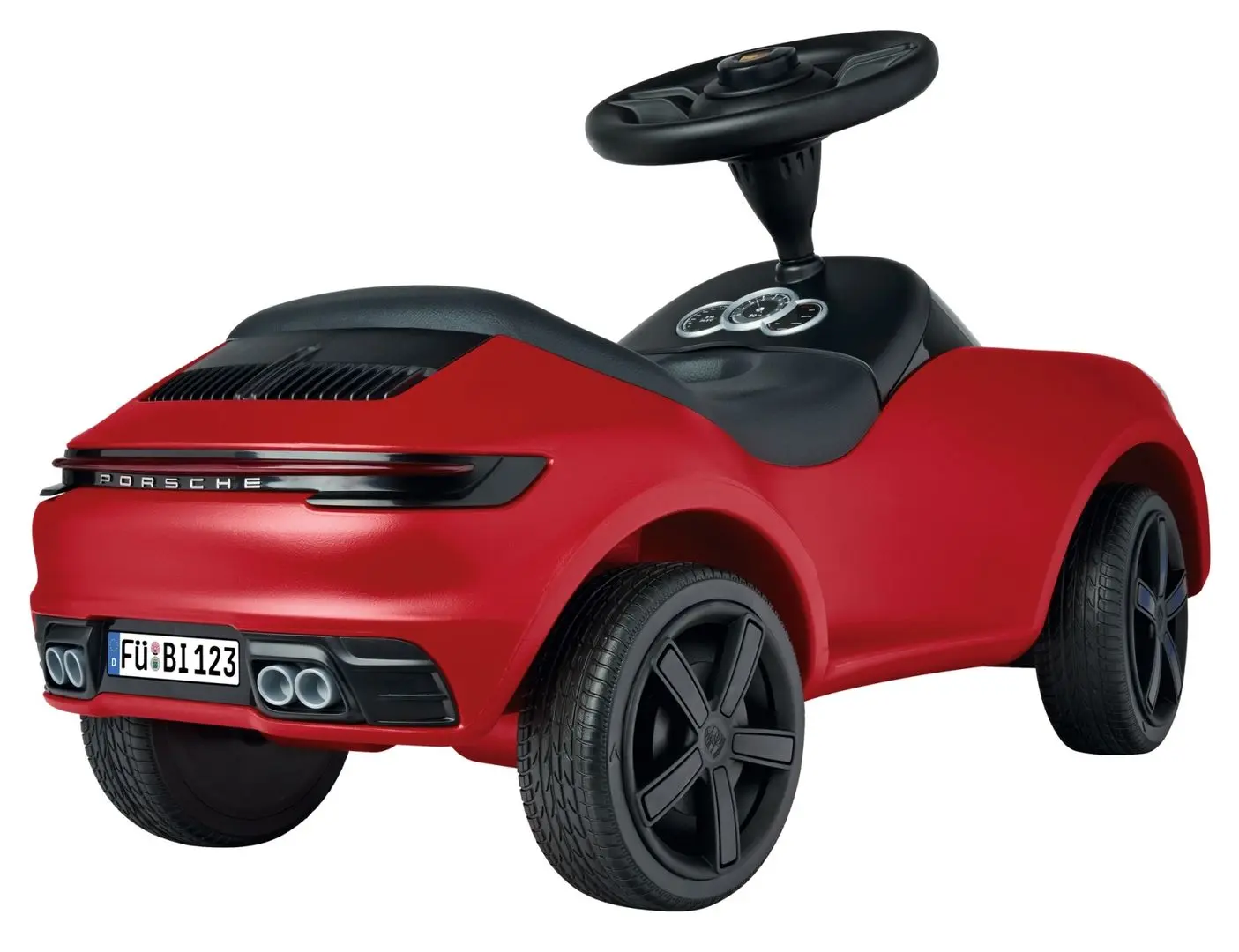 Толокар Big Bobby Car 56353 (Red/Black) - 2