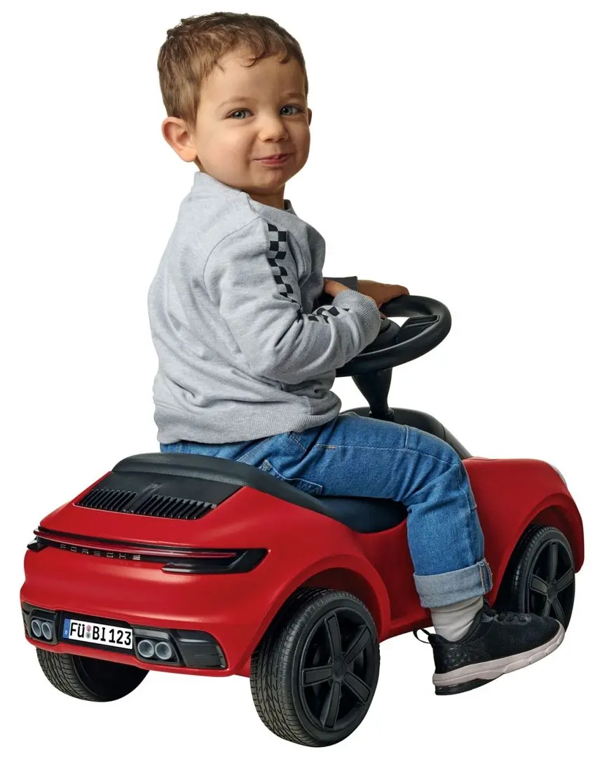 Толокар Big Bobby Car 56353 (Red/Black) - 6