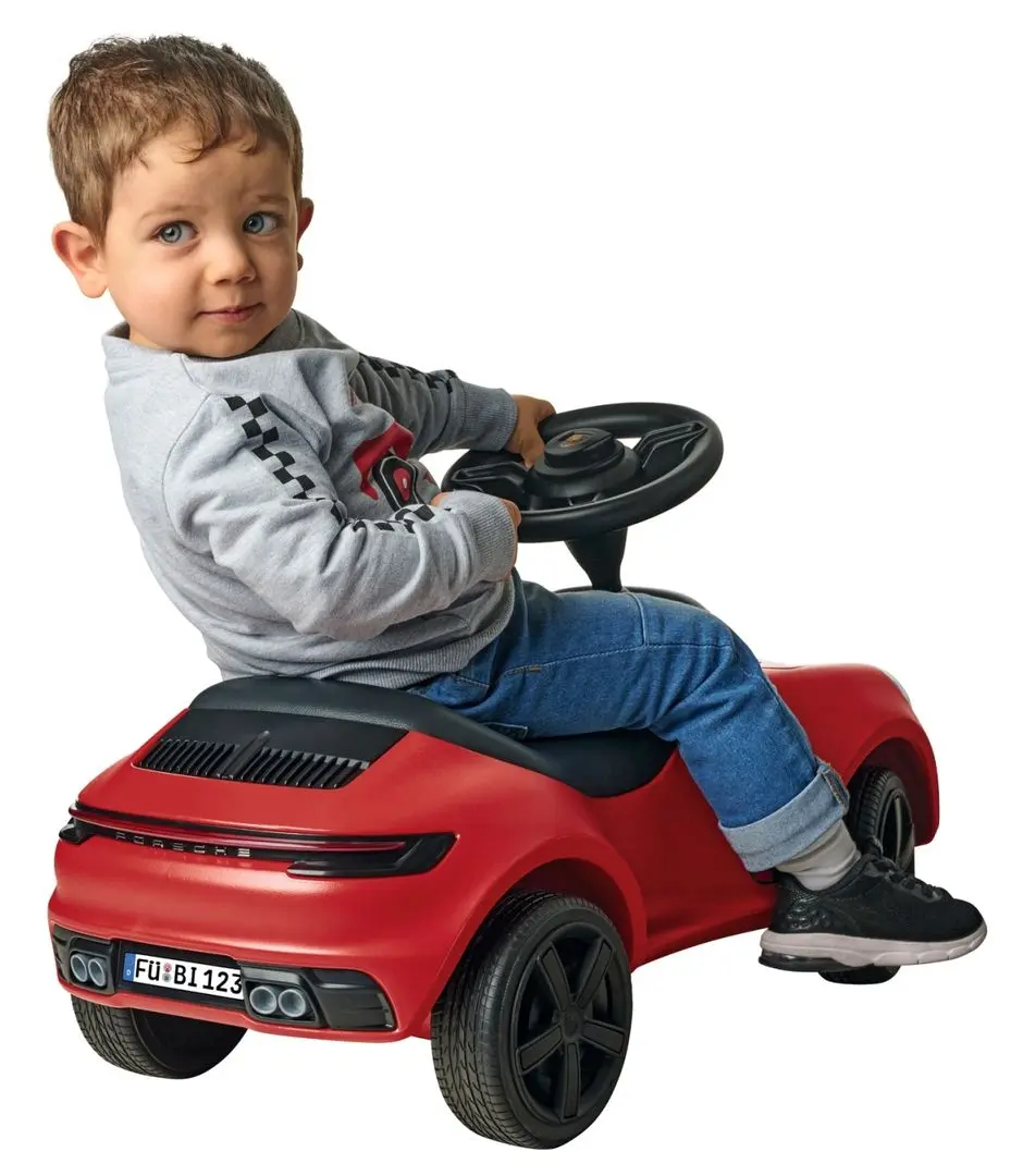 Толокар Big Bobby Car 56353 (Red/Black) - 7