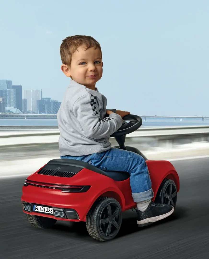 Толокар Big Bobby Car 56353 (Red/Black) - 8