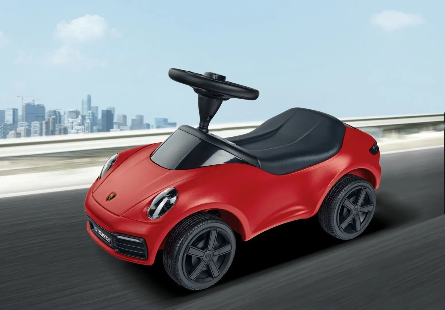 Толокар Big Bobby Car 56353 (Red/Black) - 9