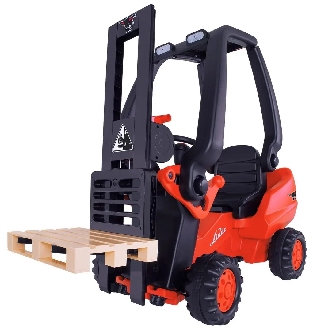 Толокар Big Bobby Car 56580 (Red/Black) - 2