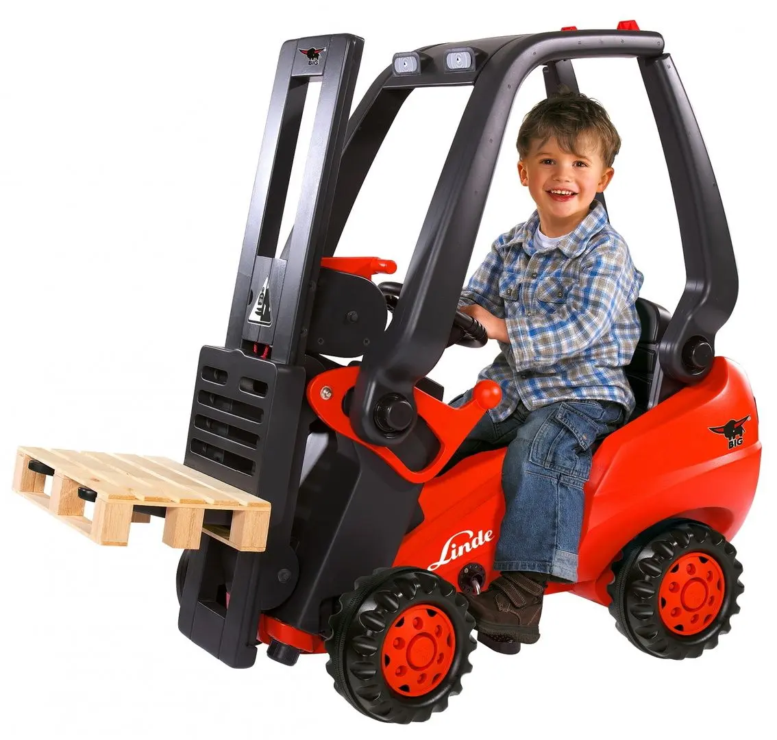 Толокар Big Bobby Car 56580 (Red/Black) - 3
