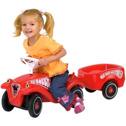 Прицеп для толокара Big Bobby Car 1300 (Red) Thumb