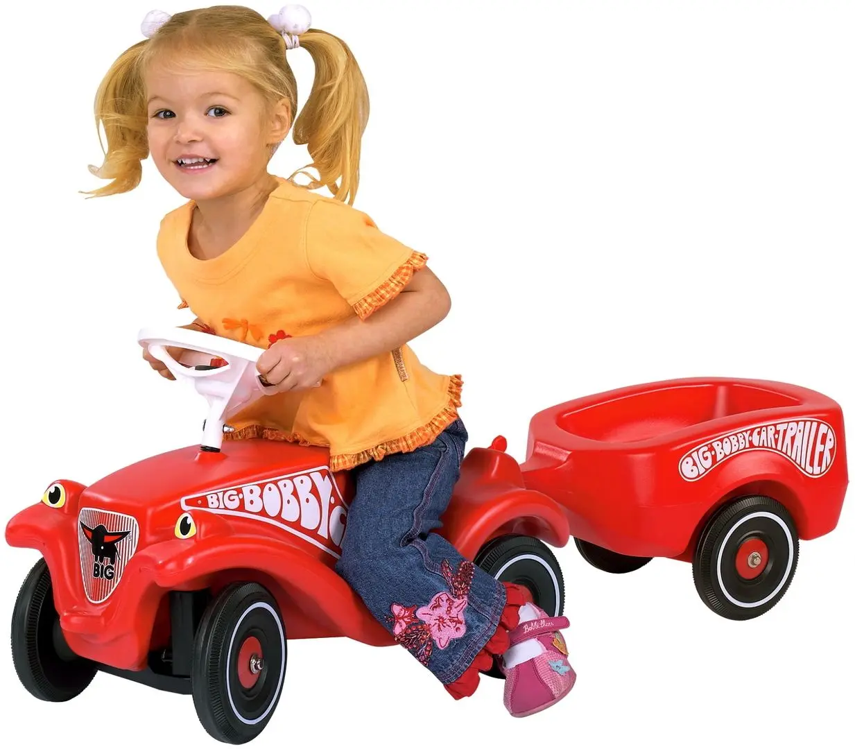 Прицеп для толокара Big Bobby Car 1300 (Red) - 3