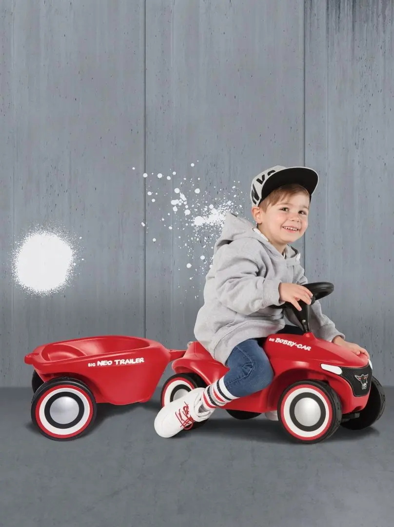 Прицеп для толокара Big Bobby Car Neo 56266 (Red) - 3