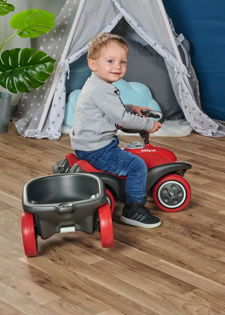 Прицеп для толокара Big Bobby Car Next 56288 (Grey) - 3