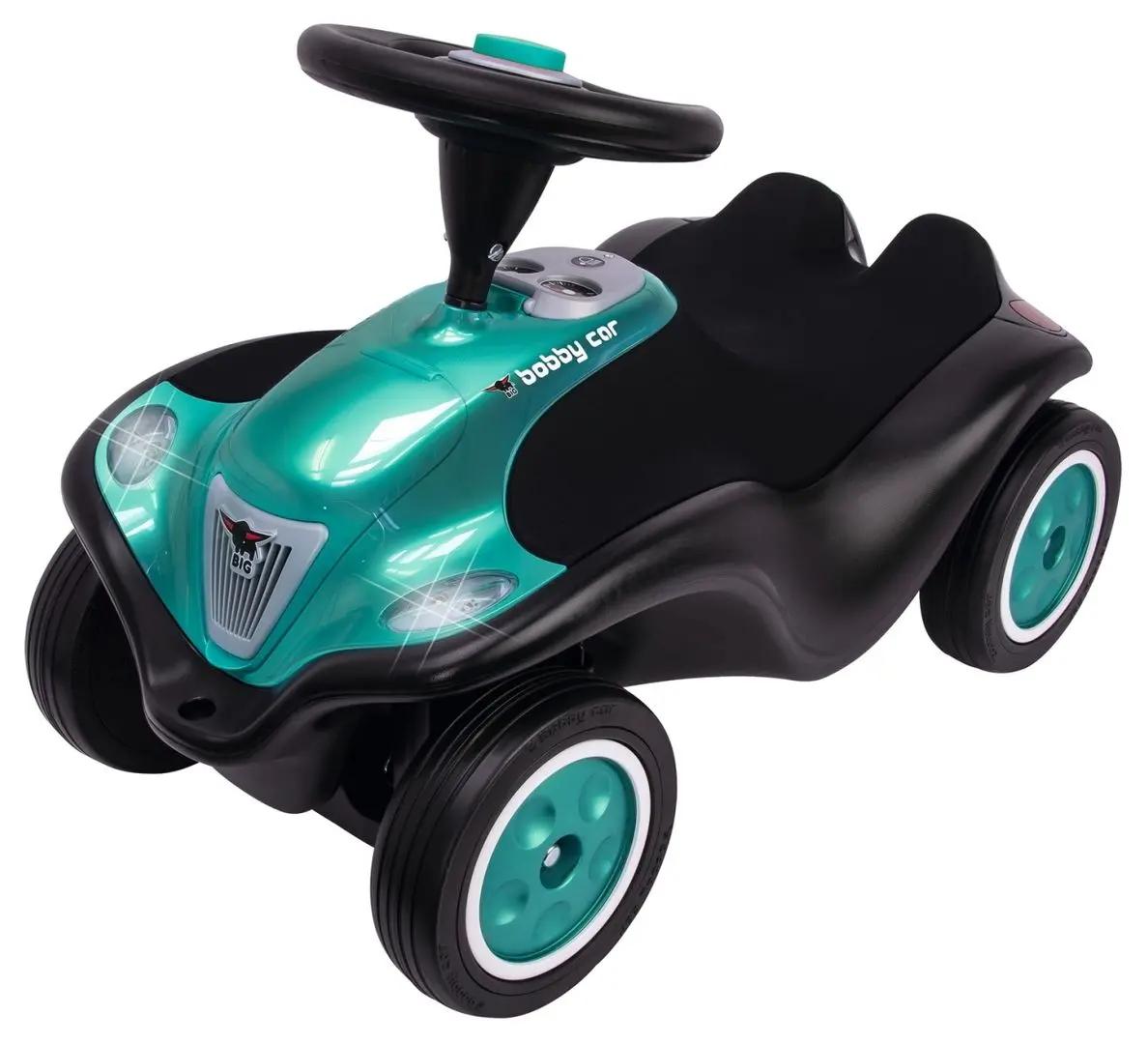 Толокар Big Bobby Car Next 56232 (Black/Turquoise)