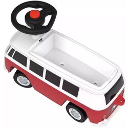 Толокар Big Volkswagen Van Car Auto (White/Red) Thumb