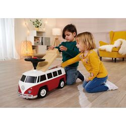 Толокар Big Volkswagen Van Car Auto (White/Red) Thumb