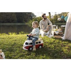 Толокар Big Volkswagen Van Car Auto (White/Red) Thumb