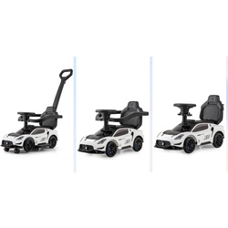 Толокар 3в1 Costway Maserati TQ10308WH (White/Black) Thumb