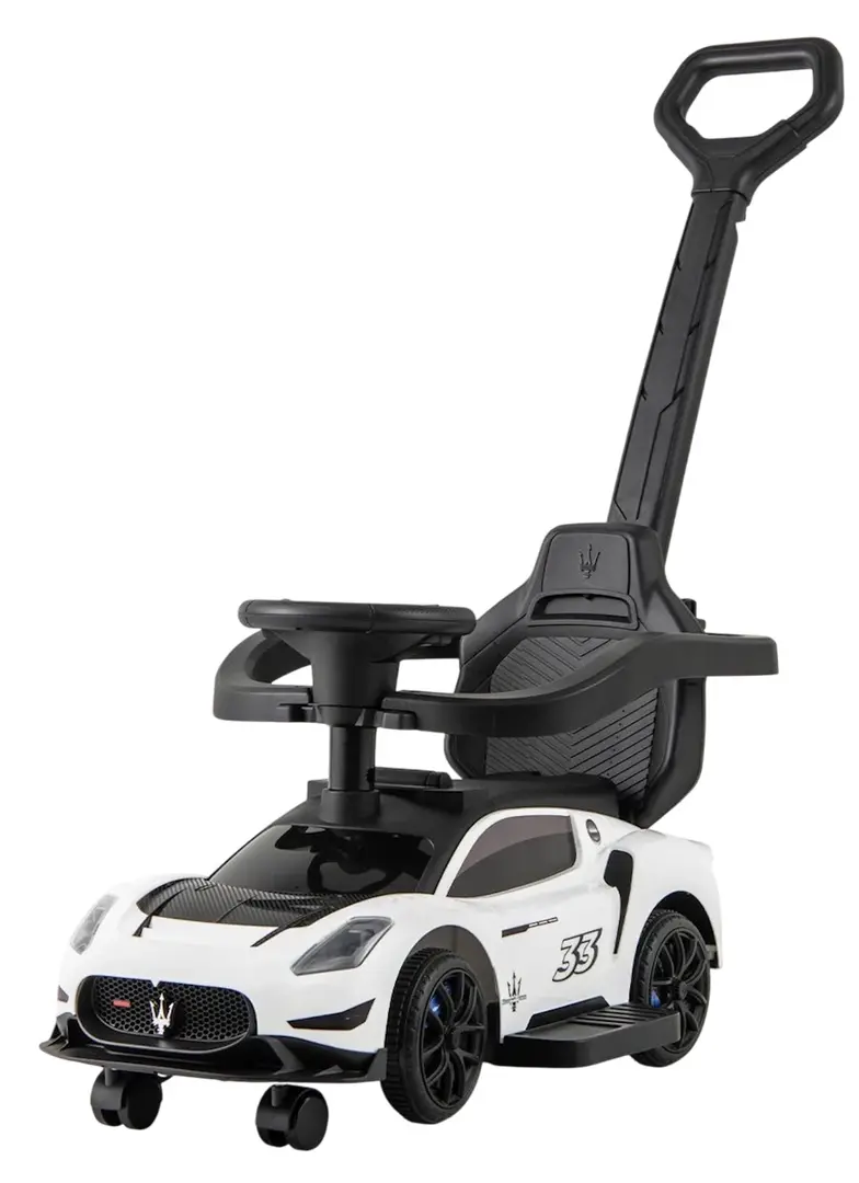 Толокар 3в1 Costway Maserati TQ10308WH (White/Black)