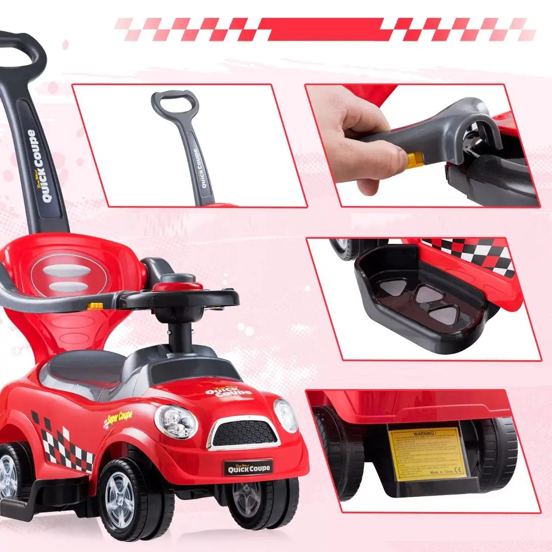 Толокар 3в1 Costway TY584778RE (Red) - 2
