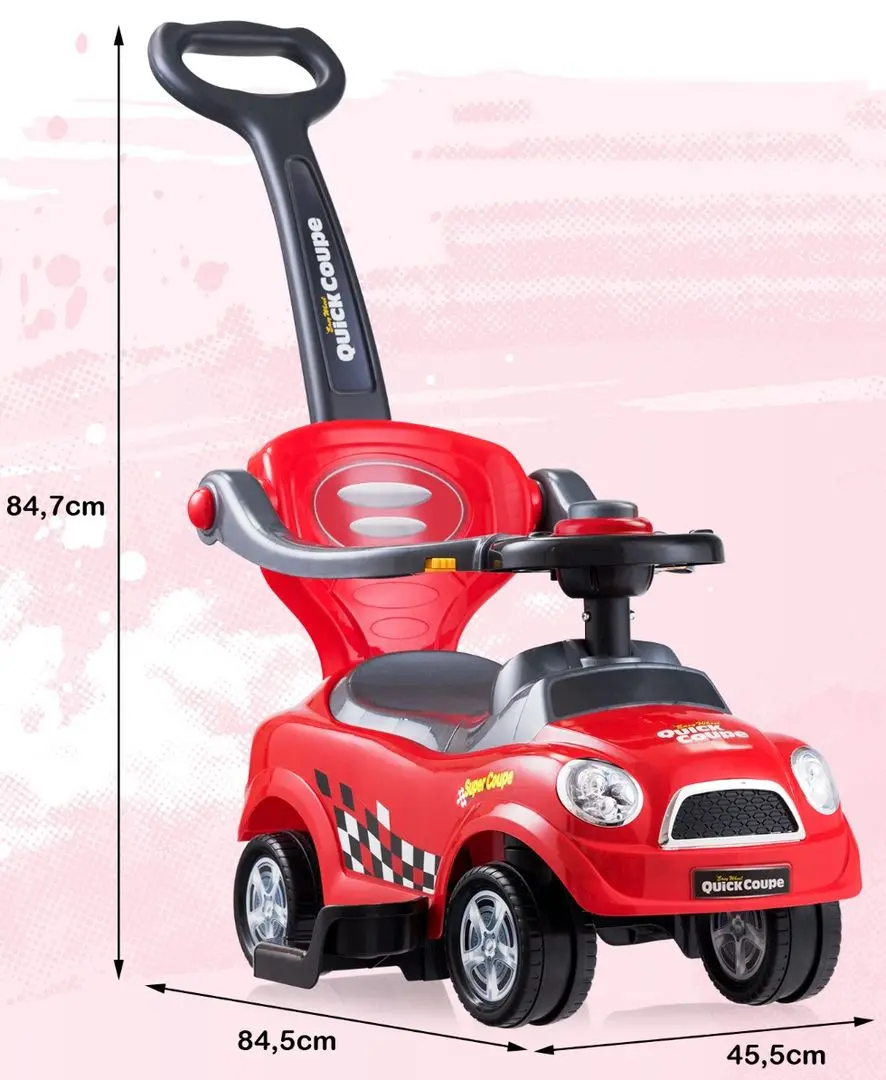 Толокар 3в1 Costway TY584778RE (Red) - 5