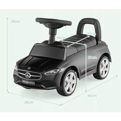 Толокар Costway Mercedes-Benz TQ10364DK (Black) Thumb