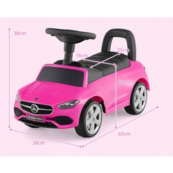 Толокар Costway Mercedes-Benz TQ10364PI (Pink) Thumb