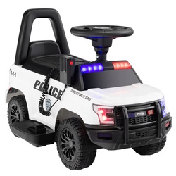 Tolocar Costway Police TQ101 11DE-WH (Black/White)