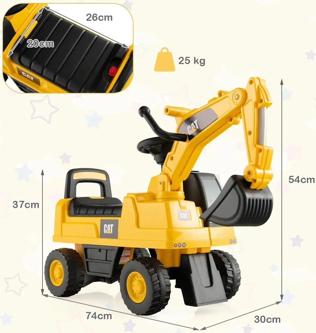 Tolocar Costway TQ10145YW (Yellow/Black) - 3
