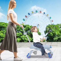 Толокар Costway TS10166NY (Blue/Gray) Thumb