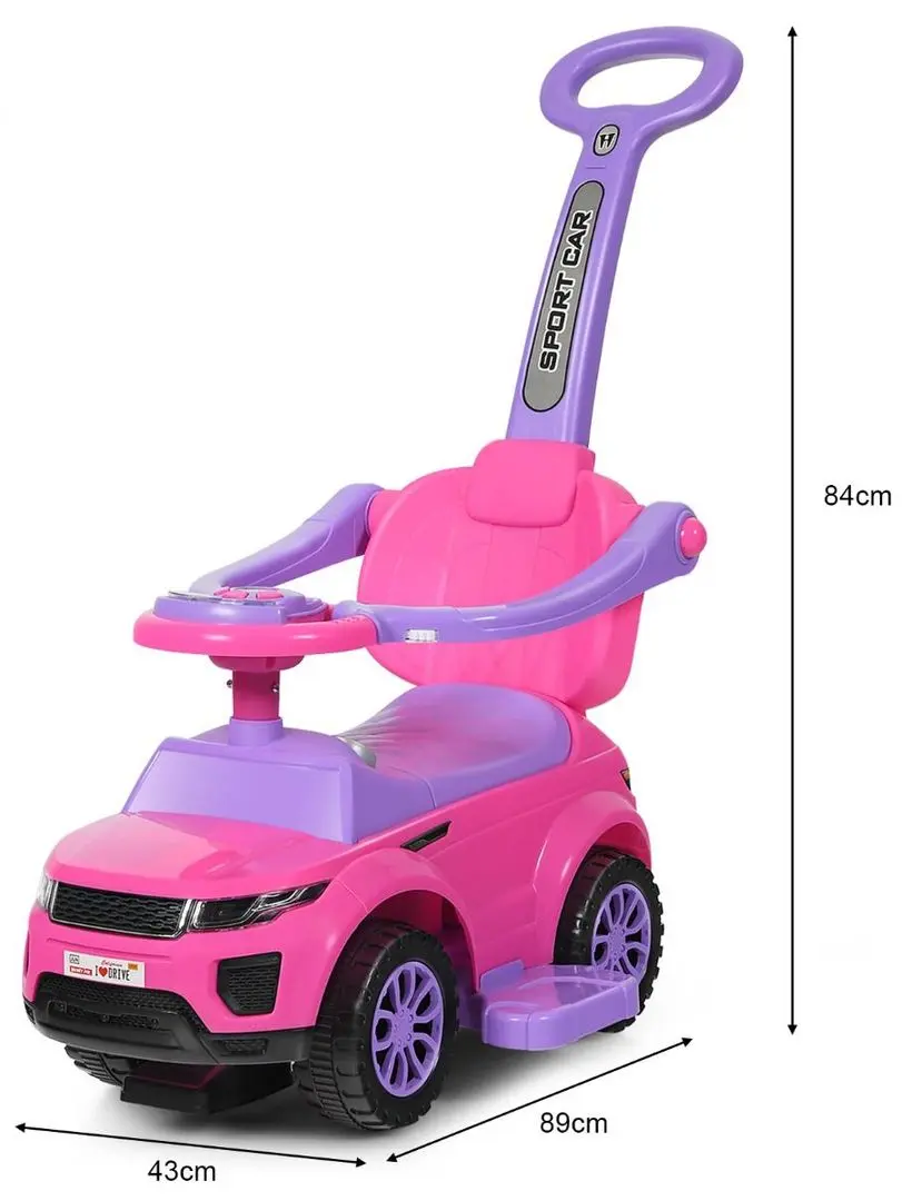 Tolocar Costway TY327904PI (Pink)