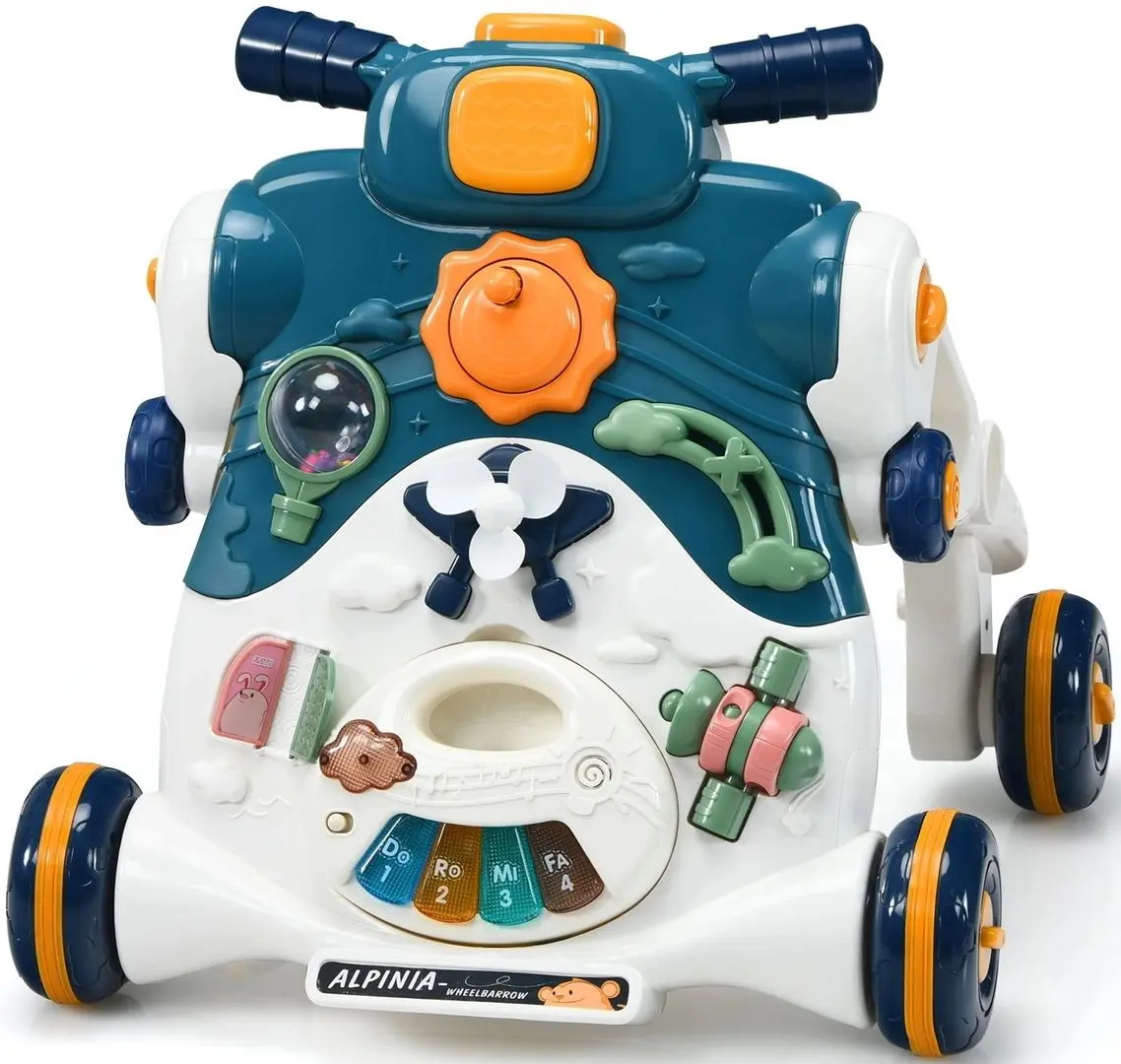 Толокар с игровым центром Costway TY592797BL (Blue/White)