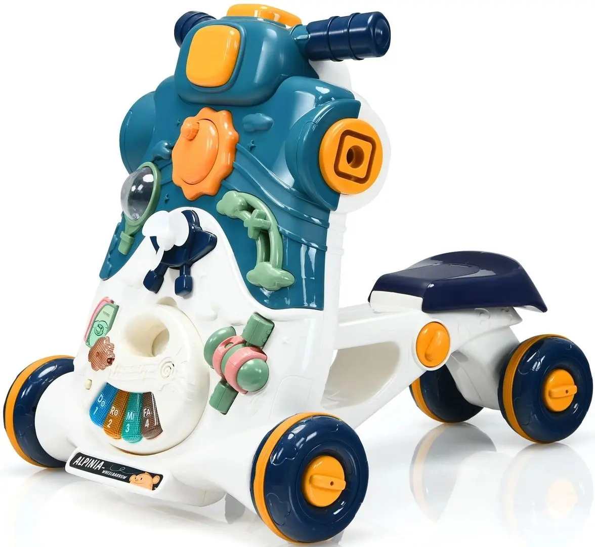 Толокар с игровым центром Costway TY592797BL (Blue/White)