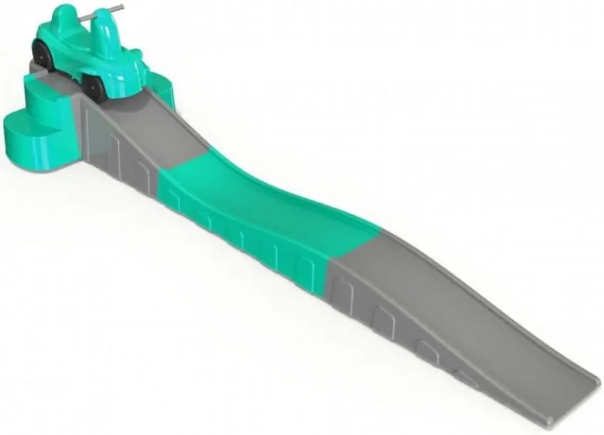 Toloсar cu pistă Doloni Spirit (Grey/Turquoise) - 3