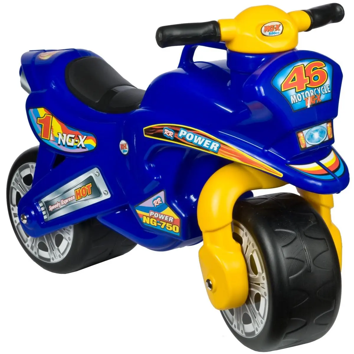 Tolocar-motocicleta Enero 1014074 (Blue/Yellow) - 2