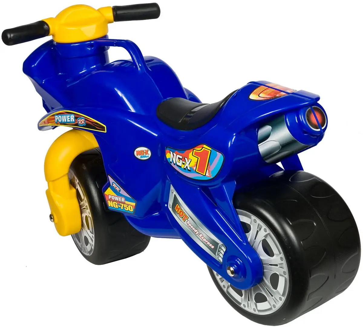 Tolocar-motocicleta Enero 1014074 (Blue/Yellow) - 3