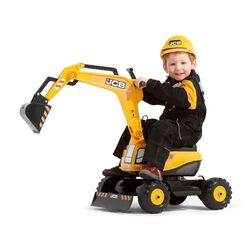 Tolocar-excavator Falk JCB 135 (Yellow/Black) Thumb