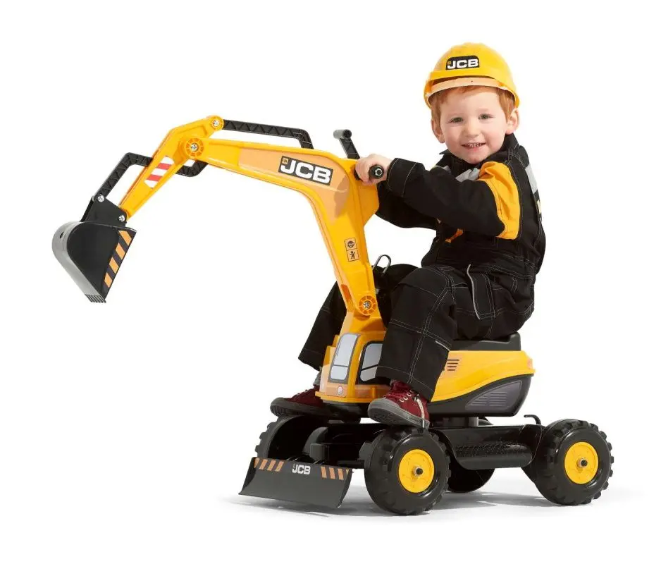 Tolocar-excavator Falk JCB 135 (Yellow/Black) - 3