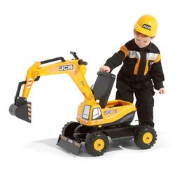 Tolocar-excavator Falk JCB 135 (Yellow/Black) Thumb