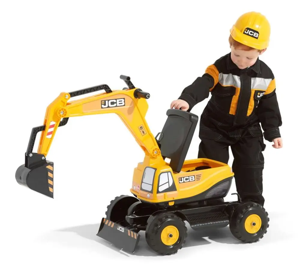 Tolocar-excavator Falk JCB 135 (Yellow/Black) - 4