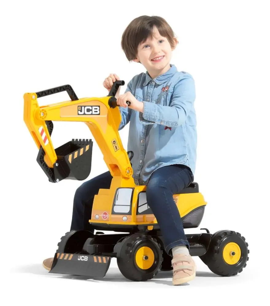 Tolocar-excavator Falk JCB 135 (Yellow/Black) - 5