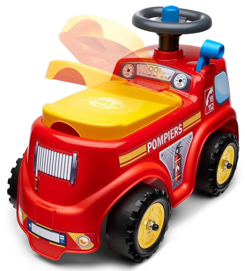 Tolocar Falk Pompiers 700 (Red) - 2