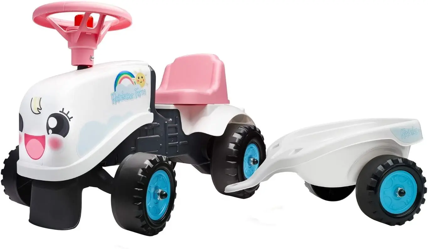 Tolocar Falk Rainbow Farm 206B (White/Pink)