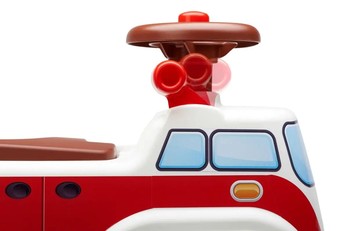 Tolocar Falk Vintage Minivan 703 (White/Red) - 3