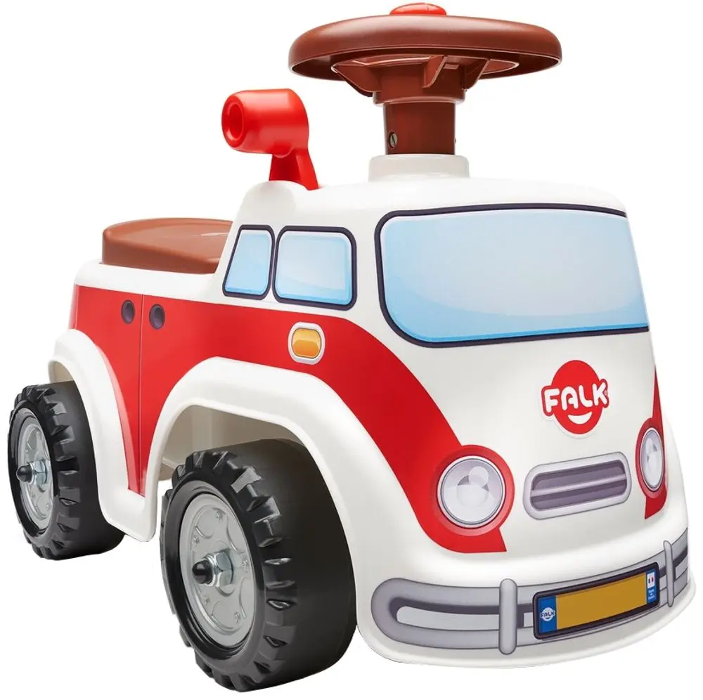 Tolocar Falk Vintage Minivan 703 (White/Red)