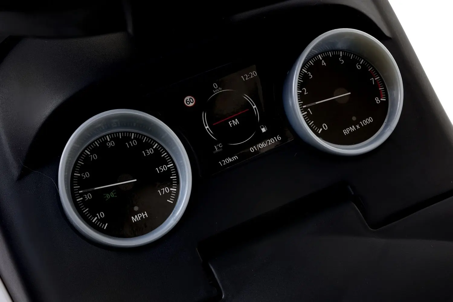 Tolocar 3in1 FunFit Kids Sport Car 1623 (Cream/Black) - 13