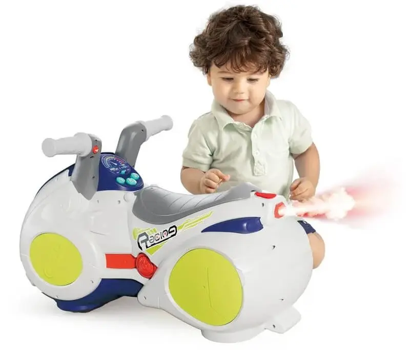 Motocicleta electrica Hola Toys Drifting Motorcycle HE8956 (Multicolour) - 2