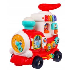 Толокар Hola Toys Train 4in1 8990 (Red/White) Thumb
