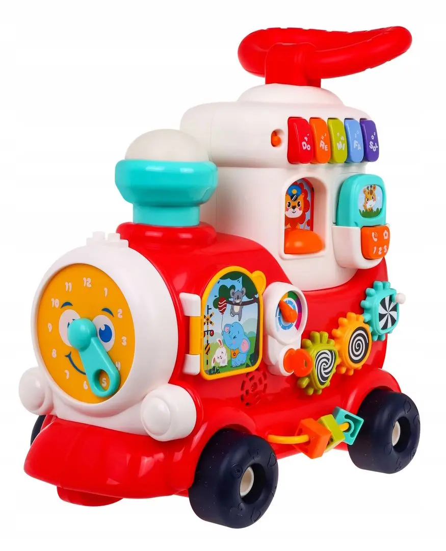 Толокар Hola Toys Train 4in1 8990 (Red/White)